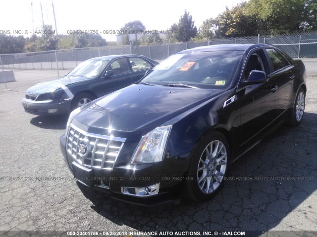 1G6DJ5E35C0113027 - 2012 CADILLAC CTS PERFORMANCE COLLECTION Черный фото 2