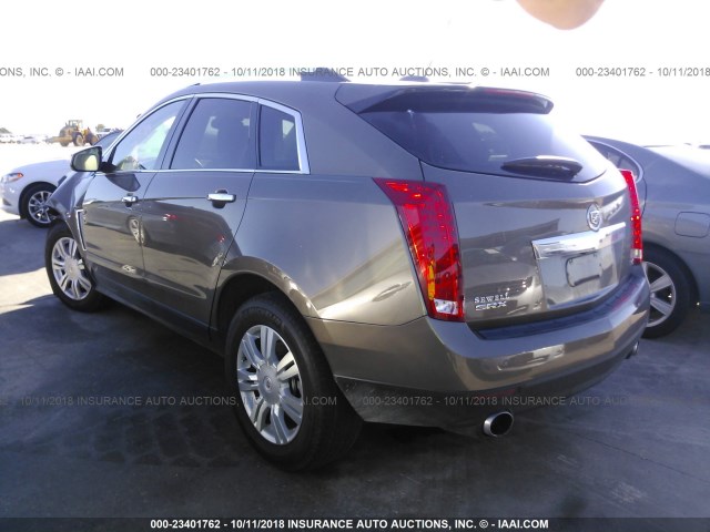 3GYFNBE35FS551983 - 2015 CADILLAC SRX LUXURY COLLECTION BROWN photo 3