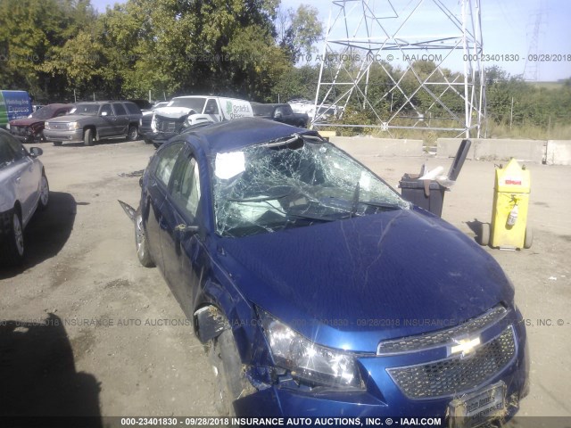 1G1PB5SH3D7303255 - 2013 CHEVROLET CRUZE LS BLUE photo 6