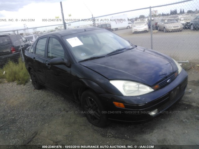 1FAFP34311W376822 - 2001 FORD FOCUS SE/SE SPORT BLACK photo 1