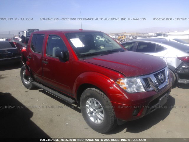 1N6AD0ER4HN709932 - 2017 NISSAN FRONTIER RED photo 1