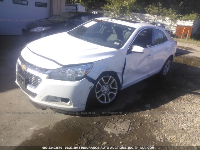 1G11C5SLXEF195182 - 2014 CHEVROLET MALIBU 1LT 白色 照片 2