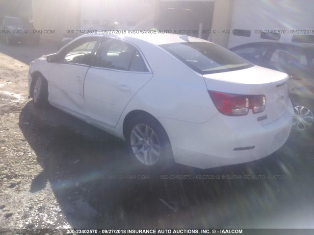 1G11C5SLXEF195182 - 2014 CHEVROLET MALIBU 1LT 白色 照片 3