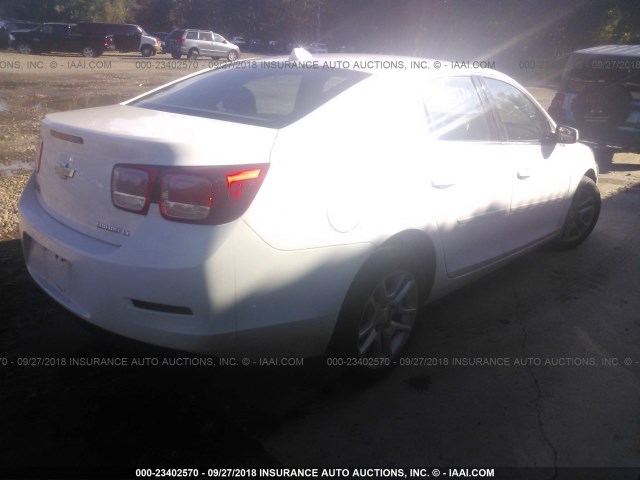 1G11C5SLXEF195182 - 2014 CHEVROLET MALIBU 1LT 白色 照片 4