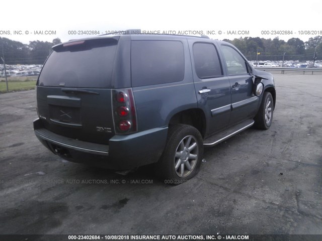 1GKFK63807J238707 - 2007 GMC YUKON DENALI Light Blue photo 4