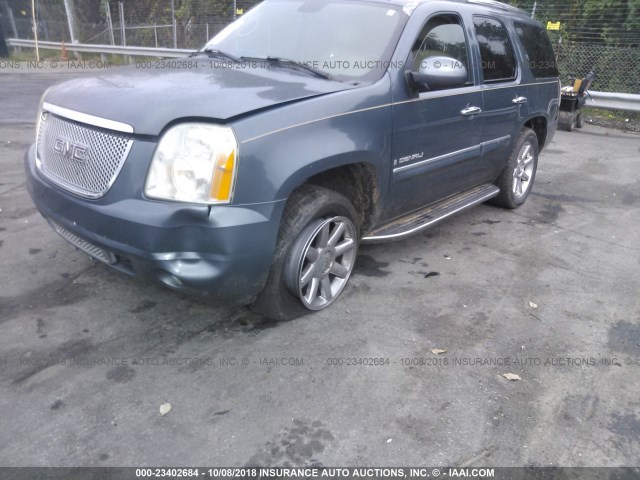 1GKFK63807J238707 - 2007 GMC YUKON DENALI Light Blue photo 6