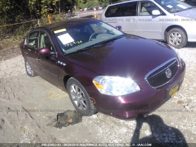 1G4HD57237U150615 - 2007 BUICK LUCERNE CXL MAROON photo 1