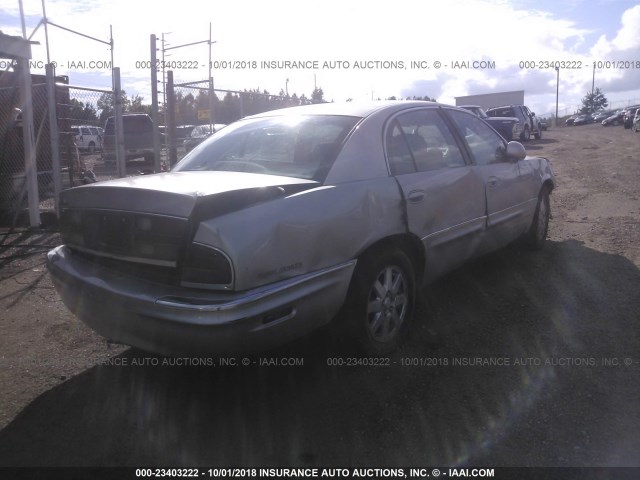 1G4CW54K144159866 - 2004 BUICK PARK AVENUE  GRAY photo 4