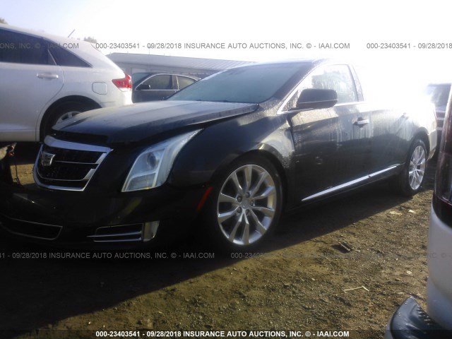 2G61M5S37G9100578 - 2016 CADILLAC XTS LUXURY COLLECTION BLACK photo 2