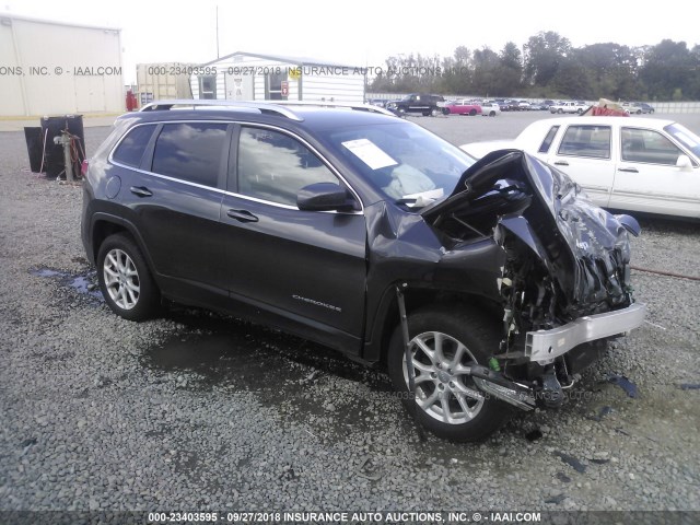 1C4PJLCB5GW339077 - 2016 JEEP CHEROKEE LATITUDE GRAY photo 1