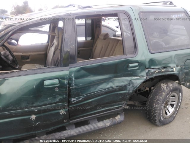 1FMZU72E4YZC36831 - 2000 FORD EXPLORER XLS GREEN photo 6