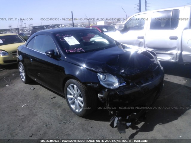 WVWBA71F79V022465 - 2009 VOLKSWAGEN EOS TURBO/KOMFORT BLACK photo 1