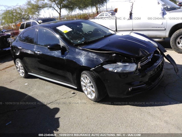 1C3CDFCBXFD174133 - 2015 DODGE DART LIMITED BLACK photo 1