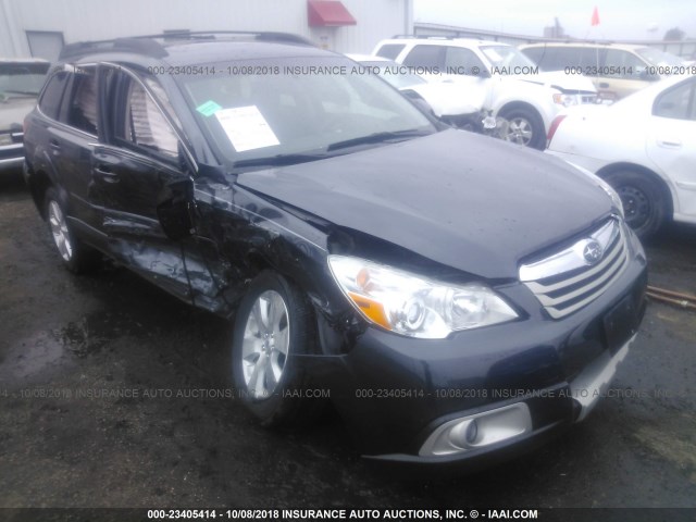 4S4BRDLCXC2209732 - 2012 SUBARU OUTBACK 3.6R LIMITED GRAY photo 1