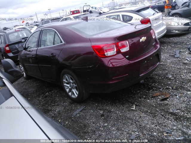 1G11C5SL2FF322704 - 2015 CHEVROLET MALIBU 1LT 红色 照片 3