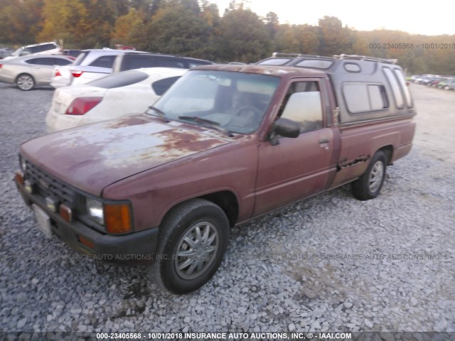 JT4RN55R7G7003539 - 1986 TOYOTA PICKUP 1/2 TON RN55 BROWN photo 2