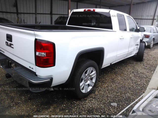 1GTV2MEC6GZ236748 - 2016 GMC SIERRA K1500 SLE WHITE photo 4