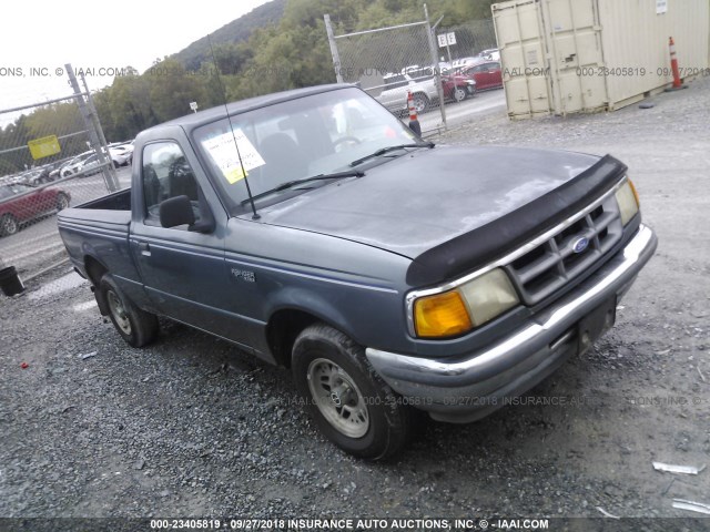 1FTCR10A0PTA84329 - 1993 FORD RANGER BLUE photo 1