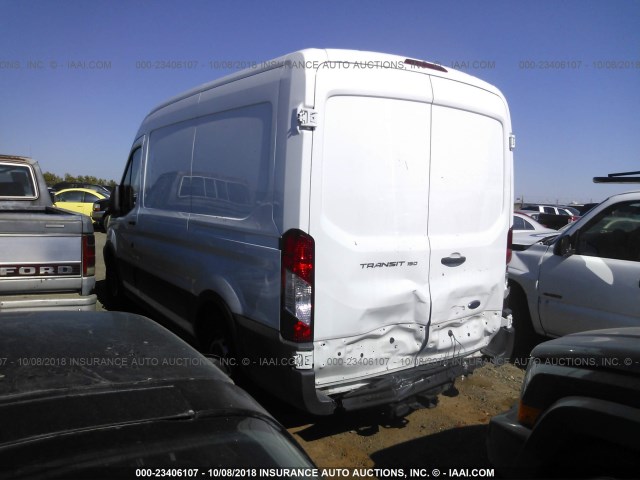 1FTYE1CM2GKA32259 - 2016 FORD TRANSIT T-150 WHITE photo 3