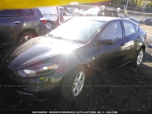 1C3CDFBBXFD140534 - 2015 DODGE DART SXT BLACK photo 2