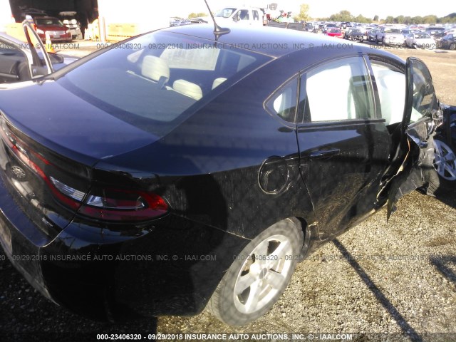 1C3CDFBBXFD140534 - 2015 DODGE DART SXT BLACK photo 4