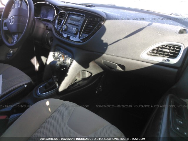 1C3CDFBBXFD140534 - 2015 DODGE DART SXT BLACK photo 5