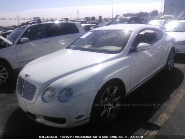 SCBCR63W56C037805 - 2006 BENTLEY CONTINENTAL GT WHITE photo 2