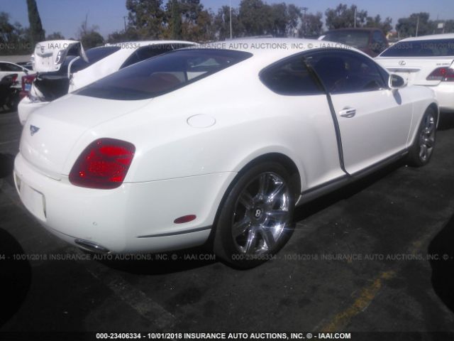 SCBCR63W56C037805 - 2006 BENTLEY CONTINENTAL GT WHITE photo 4