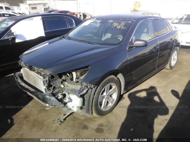 1G11B5SL6FF243944 - 2015 CHEVROLET MALIBU LS 灰色 照片 2