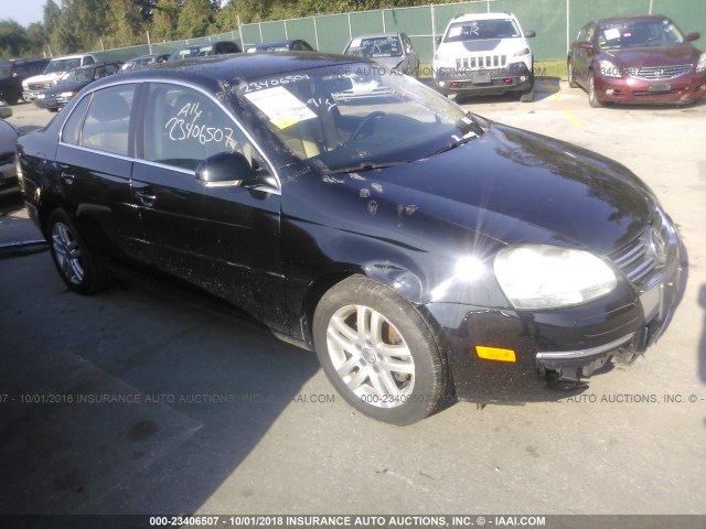 3VWAL71K49M080303 - 2009 VOLKSWAGEN JETTA TDI BLACK photo 1