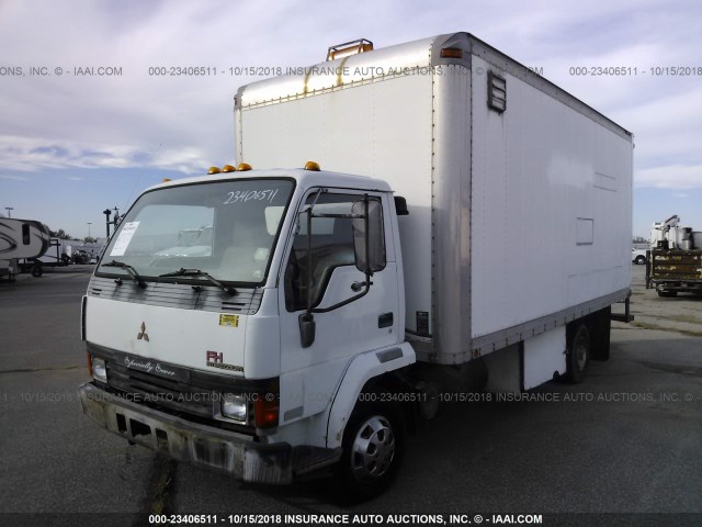 JW6CEH1G5NL000705 - 1992 MITSUBISHI FUSO TRUCK FH 100 WHITE photo 2