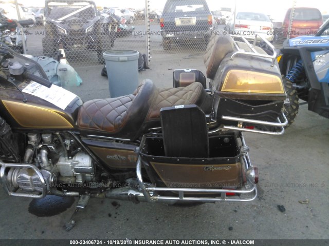 1HFSC0220CA237672 - 1982 HONDA GL1100 A BROWN photo 6