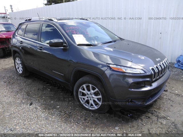 1C4PJMCB4FW505027 - 2015 JEEP CHEROKEE LATITUDE GRAY photo 1