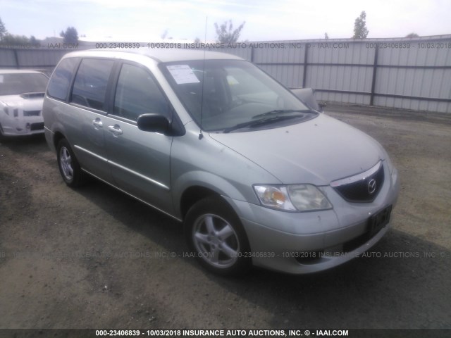 JM3LW28A330357186 - 2003 MAZDA MPV WAGON GREEN photo 1