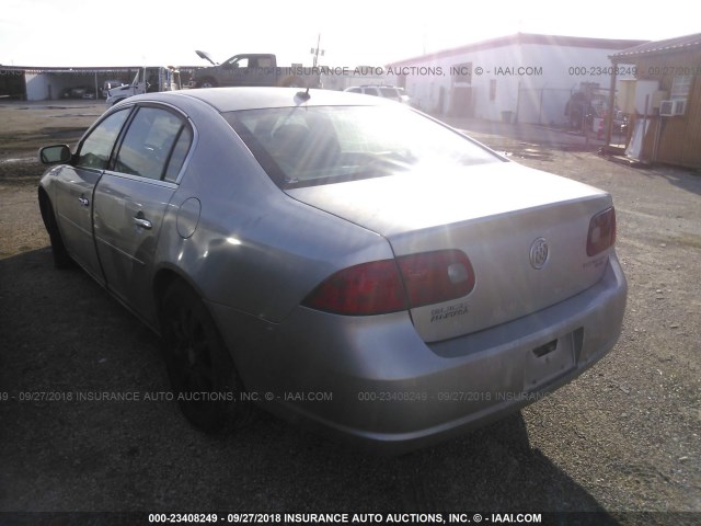 1G4HR57Y76U155739 - 2006 BUICK LUCERNE CXL SILVER photo 3