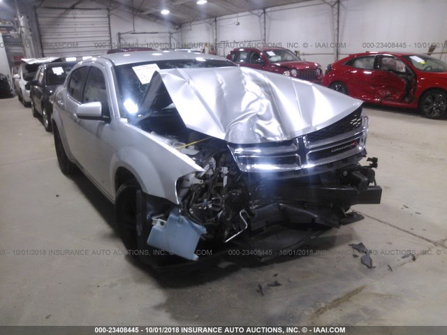 1B3BD1FB3BN577043 - 2011 DODGE AVENGER MAINSTREET SILVER photo 6