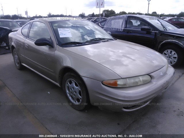 1G3NL12F84C133680 - 2004 OLDSMOBILE ALERO GL GOLD photo 1