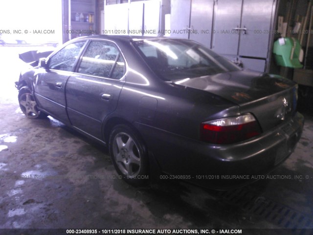 19UUA56632A047013 - 2002 ACURA 3.2TL GRAY photo 3