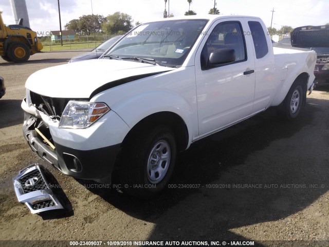 1N6BD0CT5GN789792 - 2016 NISSAN FRONTIER S/SV WHITE photo 2