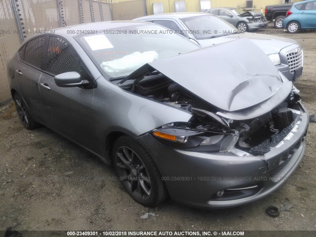 1C3CDFBA6DD201592 - 2013 DODGE DART SXT GRAY photo 1