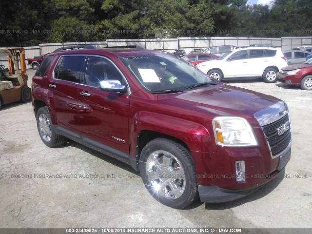 2CTFLSE51B6264540 - 2011 GMC TERRAIN SLE MAROON photo 1