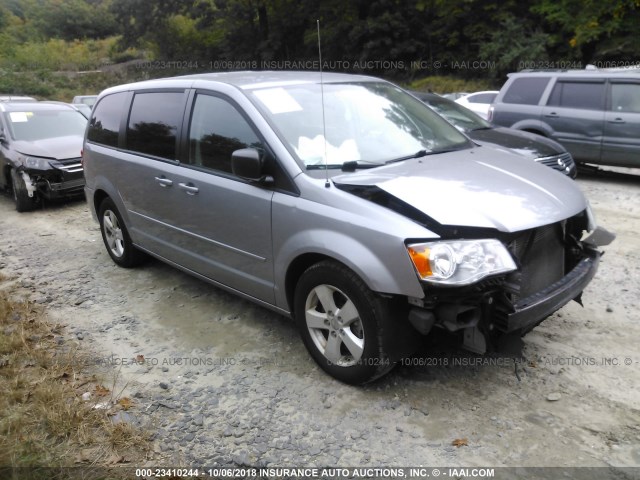 2C4RDGBG0DR659271 - 2013 DODGE GRAND CARAVAN SE GRAY photo 1