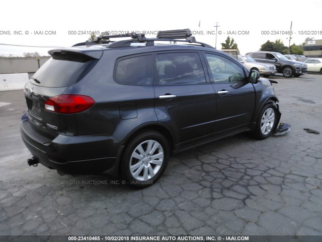 4S4WX9HD6D4401838 - 2013 SUBARU TRIBECA LIMITED/TOURING GRAY photo 4