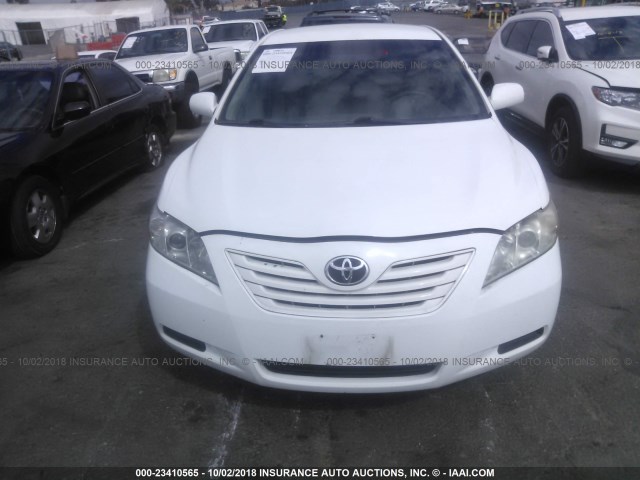 4T4BE46K99R138315 - 2009 TOYOTA CAMRY SE/LE/XLE WHITE photo 6