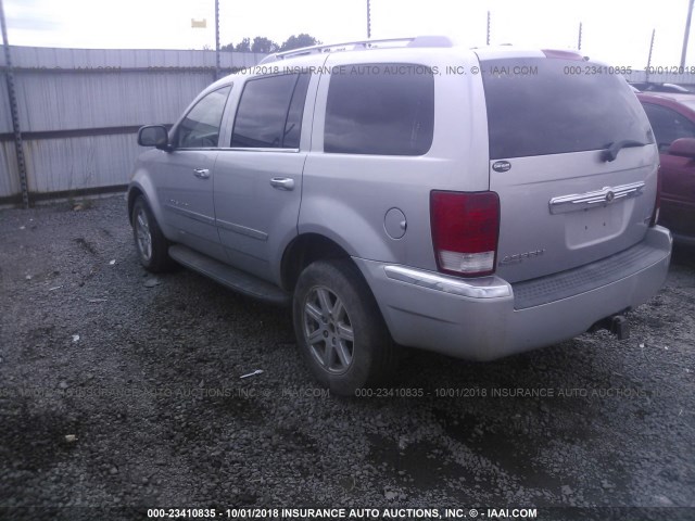 1A8HX58N88F136020 - 2008 CHRYSLER ASPEN LIMITED GRAY photo 3