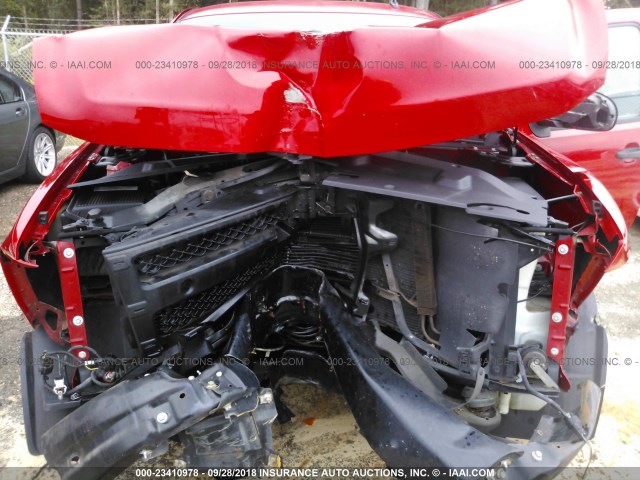 1GCEC19X37Z649039 - 2007 CHEVROLET SILVERADO C1500 CLASSIC RED photo 10