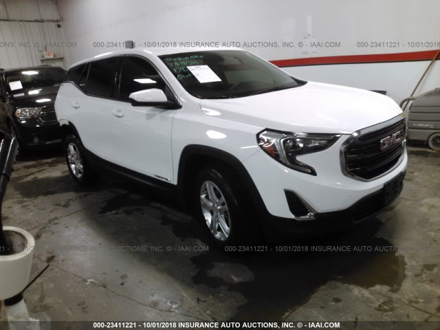 3GKALTEV8JL263248 - 2018 GMC TERRAIN SLE WHITE photo 1