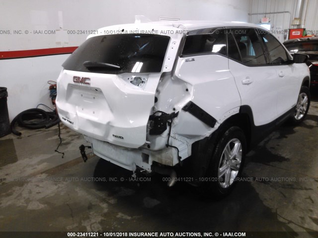 3GKALTEV8JL263248 - 2018 GMC TERRAIN SLE WHITE photo 6