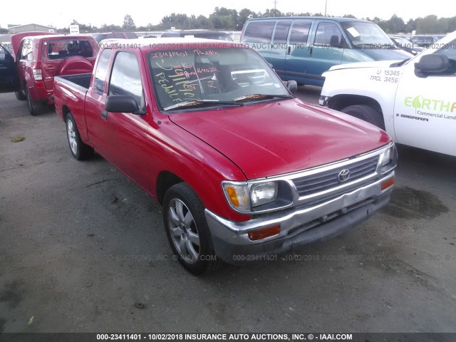 4TAVN52N4TZ125365 - 1996 TOYOTA TACOMA XTRACAB RED photo 1