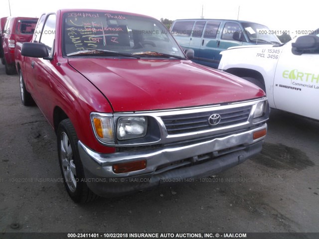 4TAVN52N4TZ125365 - 1996 TOYOTA TACOMA XTRACAB RED photo 6